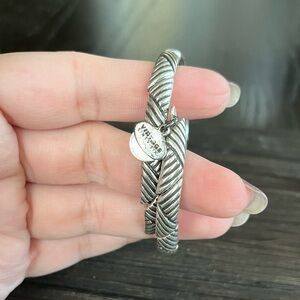 Alex and Ani Vintage 66 Silver wrap bracelet